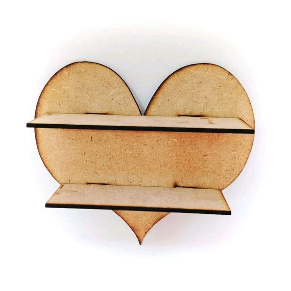 Heart Type -2 Miniature Shelf Fridge Magnet  - 5"
