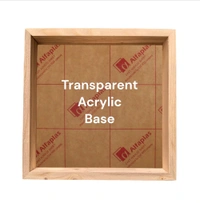 Pinewood Frame /Tray - 6/6/1", Mdf Base