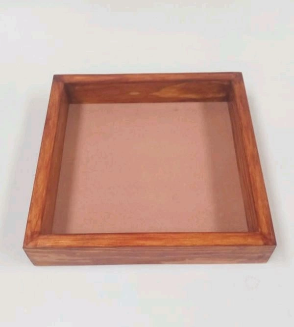 Varmala Preservation Wooden Walnut Finish Frame - 10/8/1"