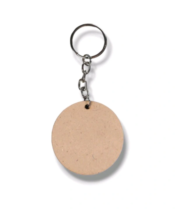 Mdf Figures Keychains  - Round, 2.5mm