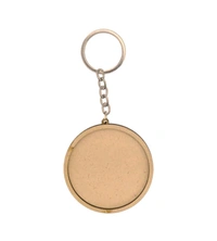 Double Layered Keychains - 2pcs, Round