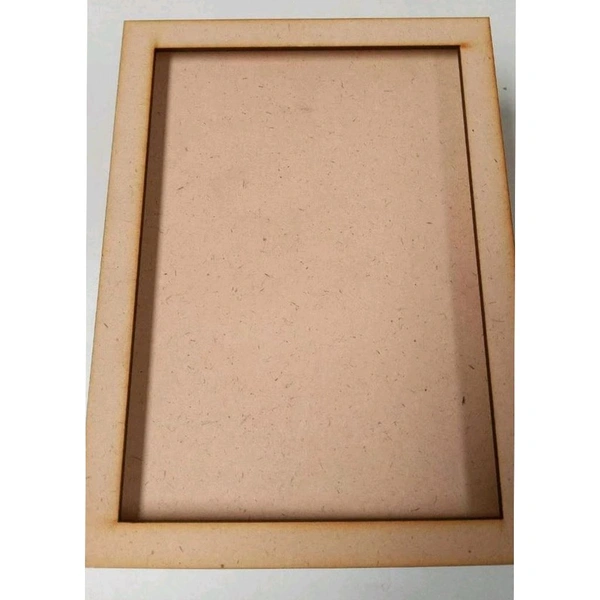 Rectangle Base With Border Nameplate  - 13/9", 6+2.5mm