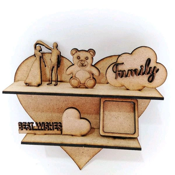 Miniature Love Shelf Fridge Magnet  - Good Vibes, 5/4/.5", 2.5mm