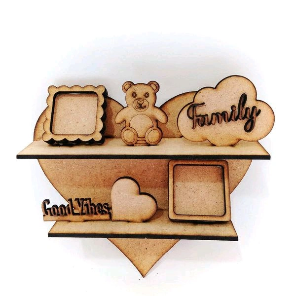 Love Miniature Shelf Fridge Magnet  - 5"/4/.5", Happiness