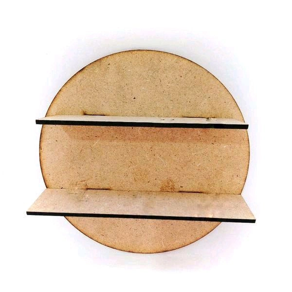 Round -2 Shelf Miniature Fridge Magnet  - 5/5/.5", 2.5 Mm