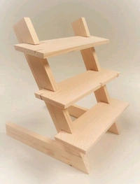 Diy Pinewood Display Stand - 14/4"