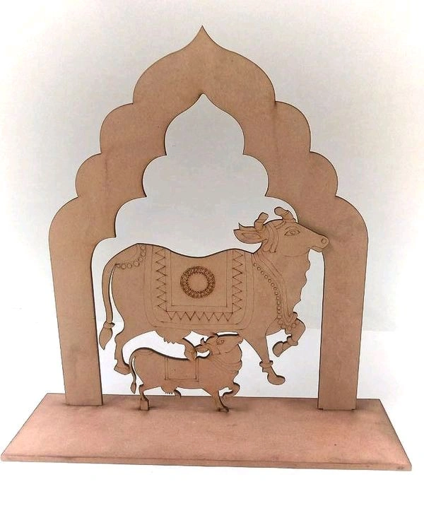 Pichwai Cow With Arch& Base - 18/6/18"