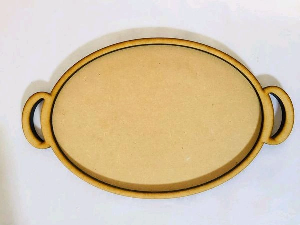 Oval Tray  - 13/9", 8(4+4)mm, Only Tray