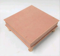 Grooved Square Chowki - 20/20/4", 8mm