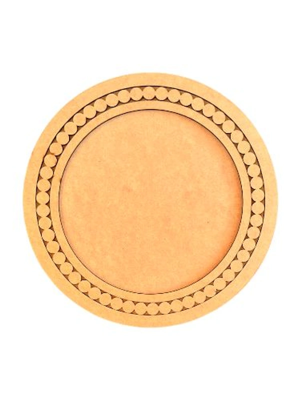 Laser Cut Pooja Thali -3 - 15"