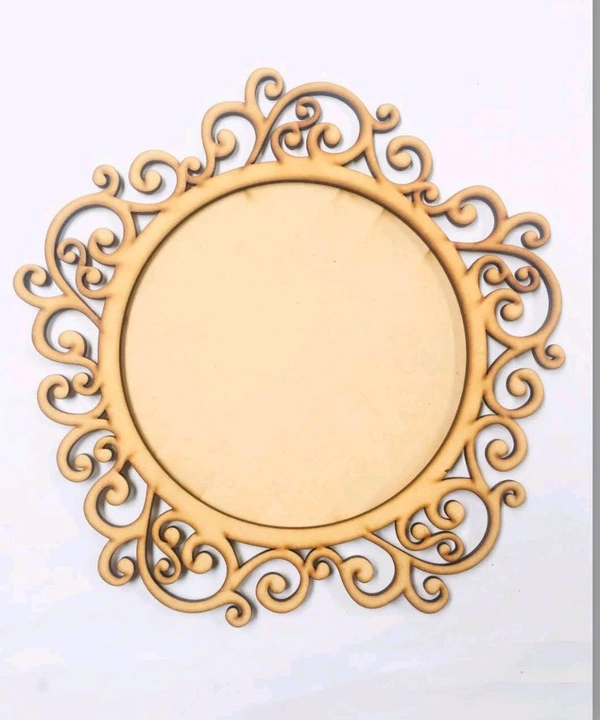 Laser Cut Pooja Thali -6 - 15"