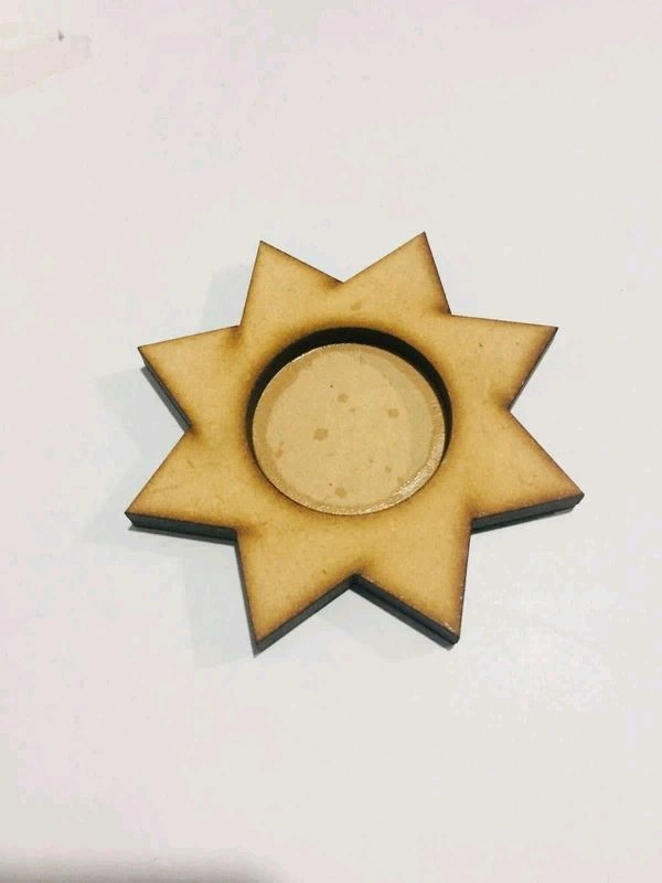 Star Tealight - 4", 12mm