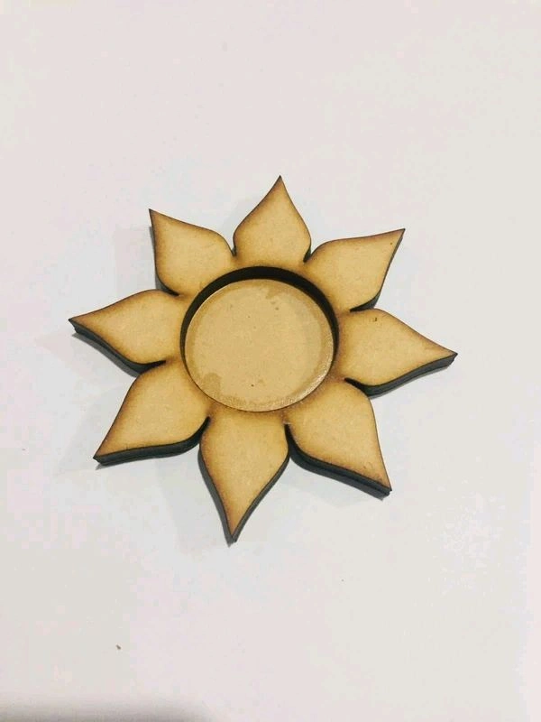 Flower Tealight  - 4", 12mm