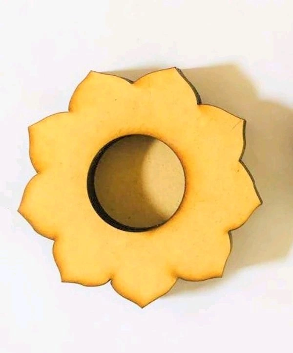 Flower Tealight  - 4", 7mm
