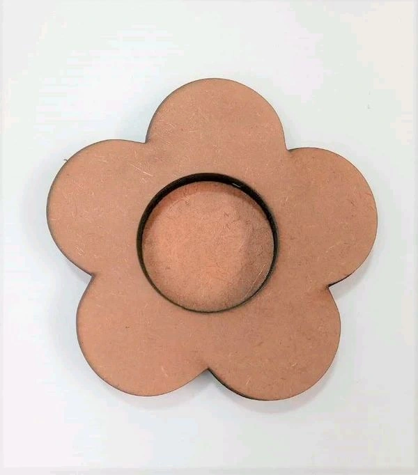 Flower Tealight  - 4", 7mm