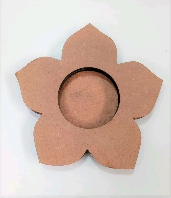 Flower Tealight  - 4", 7mm