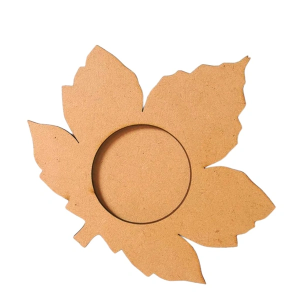 Mapple Leaf Tealight  - 4", 7mm
