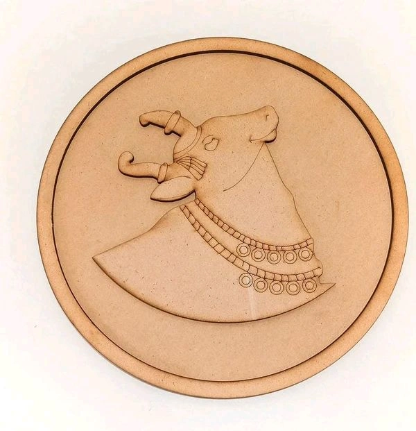 Pichwai Cow  - 12", Single Pc