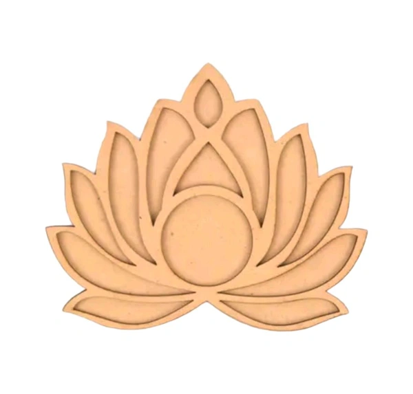 Lotus Laser Cut Tealight - 4.5", 5mm