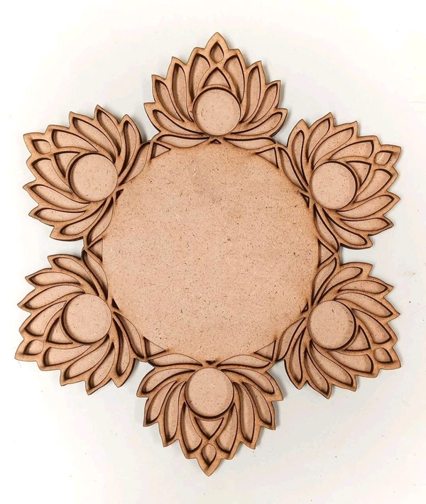 6 Lotus Tealight - 10", 7mm(2.5+4.5)