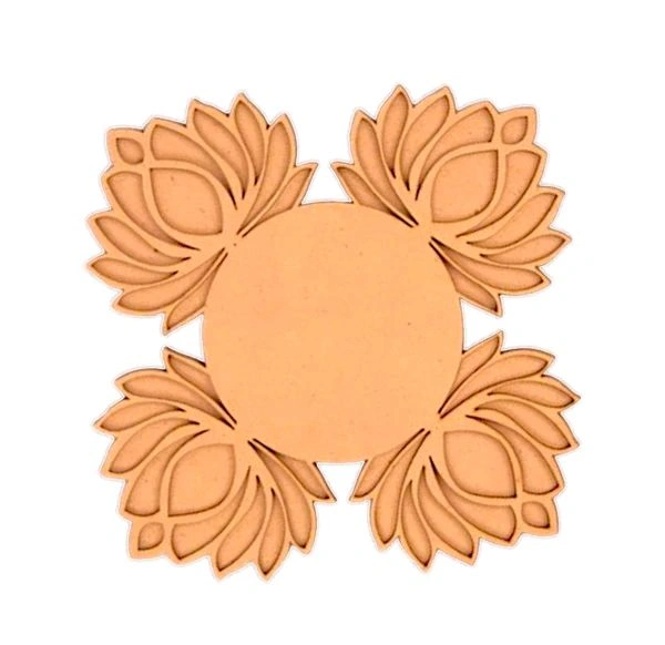 4 Lotus Tealight  - 8", 7mm(2.5+4.5)