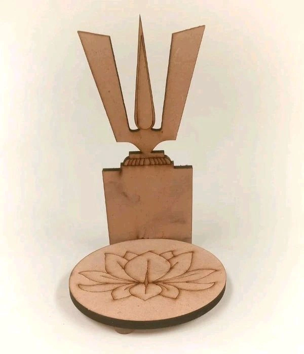 V Namam Diya Stand -pair - 6/3"