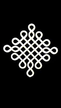  Kolam Cut Out -9 - 4", 2.5mm, White acrylic
