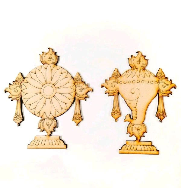 Shanku Chakra -Pair - 3.5"