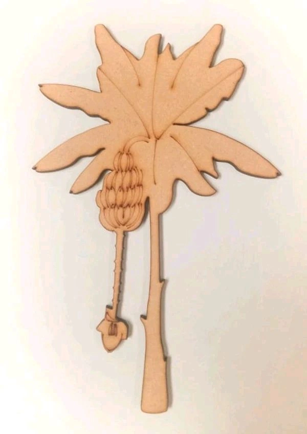 Pichwai Banana Tree  - 7"