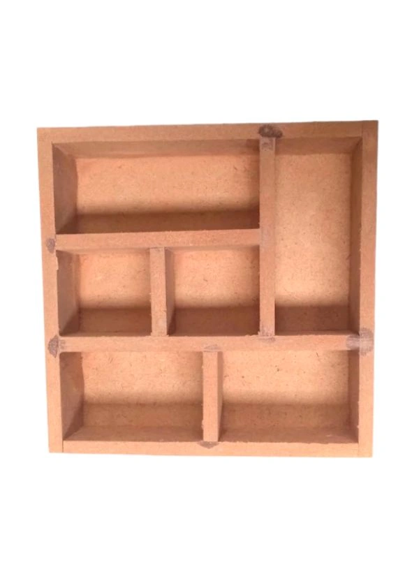 Miniature Shadow Box Fridge Magnet  - 5/5/2"