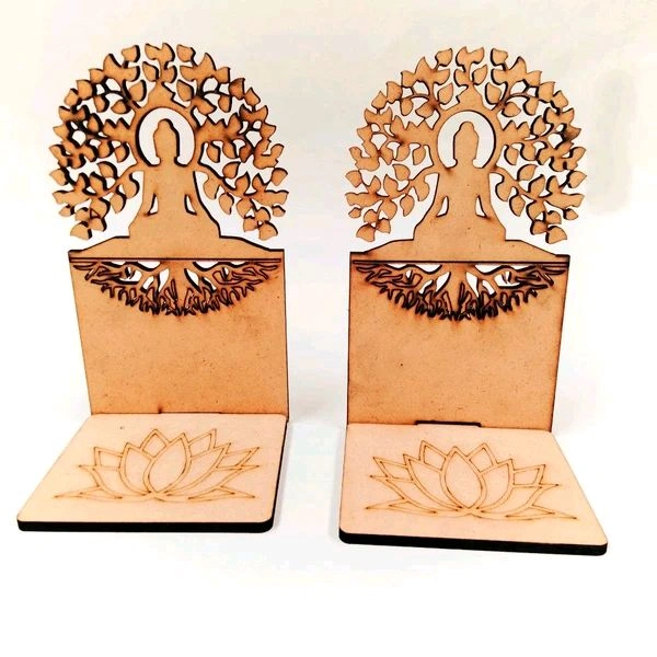 Buddha Diya Stand  - 7/2.25"