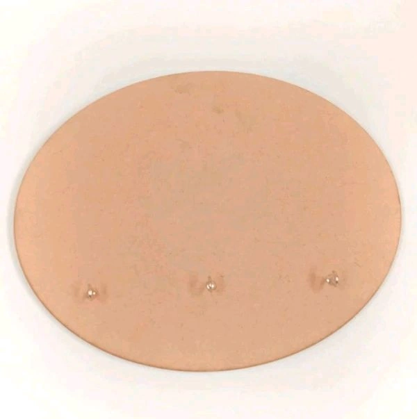 Oval Plain keyholder  - 6/5"