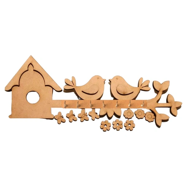Bird On Branch Keyholder  - 15"