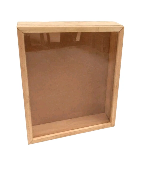 Pinewood Acrylic Shadow Box - Without LED  - 10/10/2"