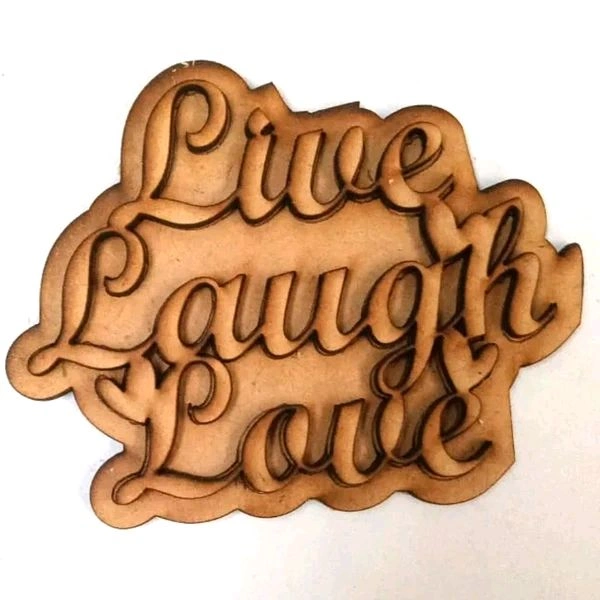 Live Love Laugh Fridge Magnet 