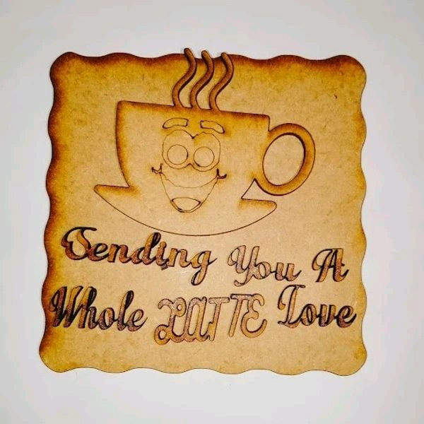 Sending You Whole Latte Love Fridge Magnet