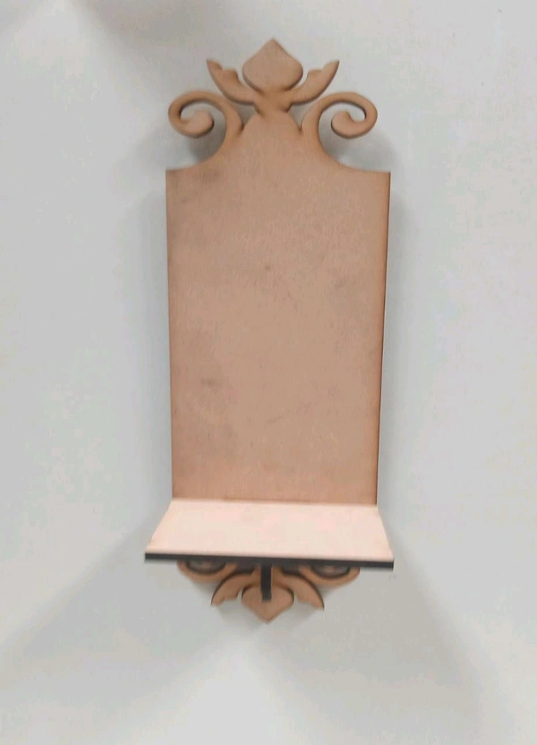 Diya Stand/ Wall Shelf-2 Pc - 13/5"
