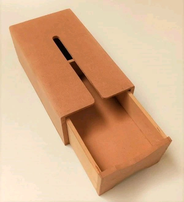 Sliding Drawer Tissue Holder Box - 11/5/4"