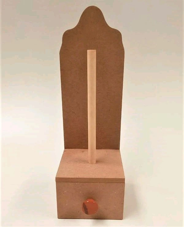 Paper Napkin/Tissue Roll Holder With Drawer  - 15/4/4"
