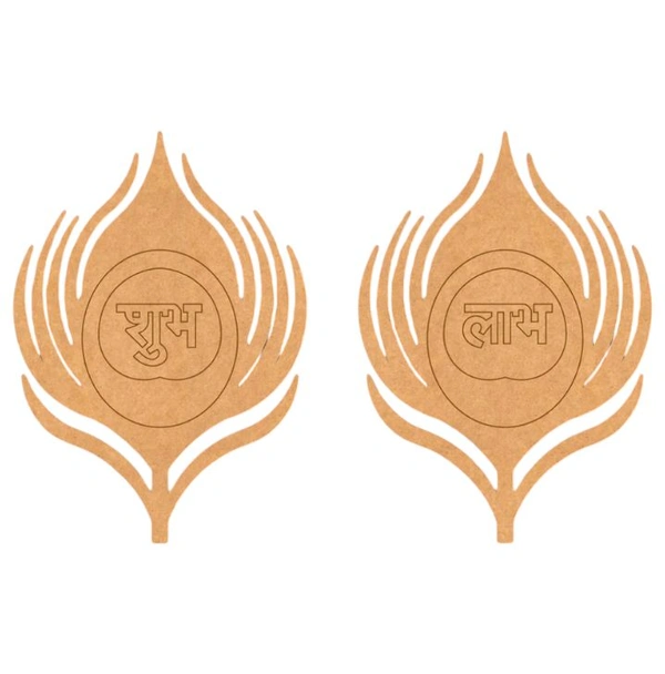 Premarked Shubh Labh  - 4"