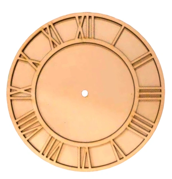 Mdf Roman Ring Clock - 18"