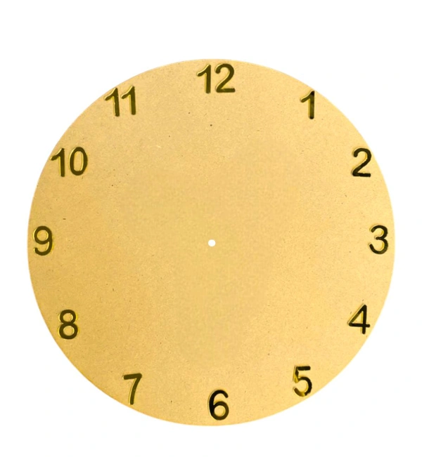 English Numbers Cutting  - 1", Mdf