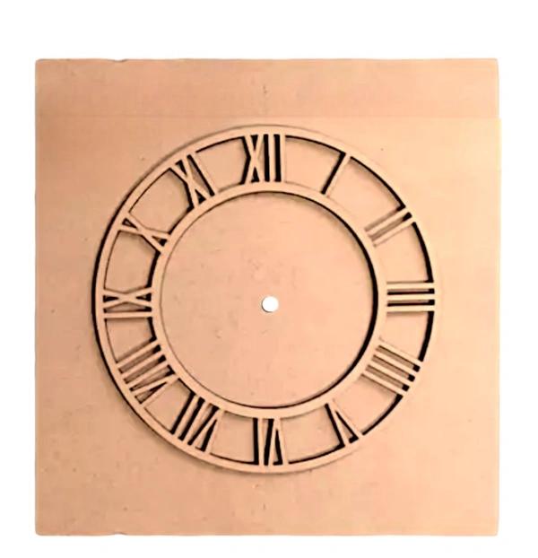 Mdf Clock  - 18"