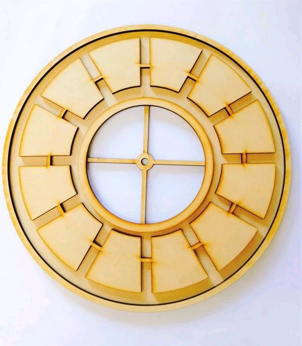 Mdf Clock Base  - 15"