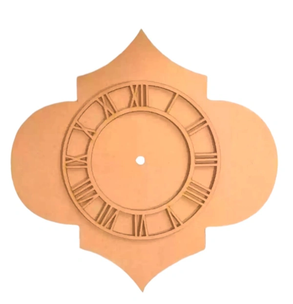 Moroccon Mdf Clock  - 12"