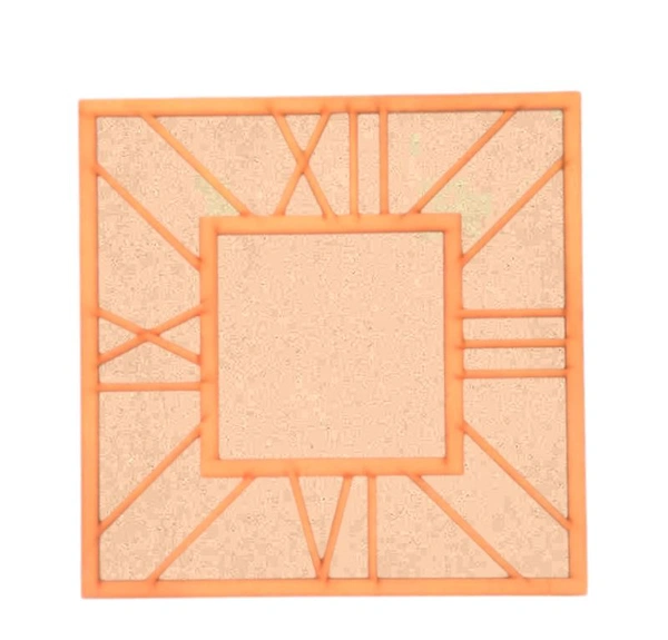 Mdf Square Clock Base - 12"
