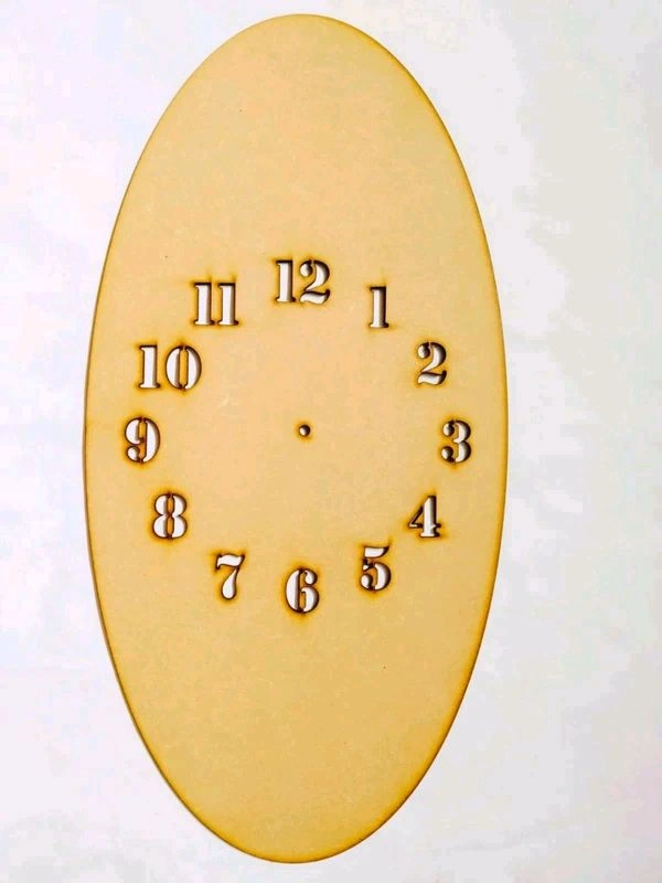 Mdf Clock Base  - 15"