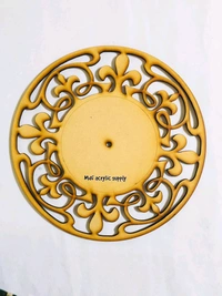 Design Mdf Clock With Machine  - 12"