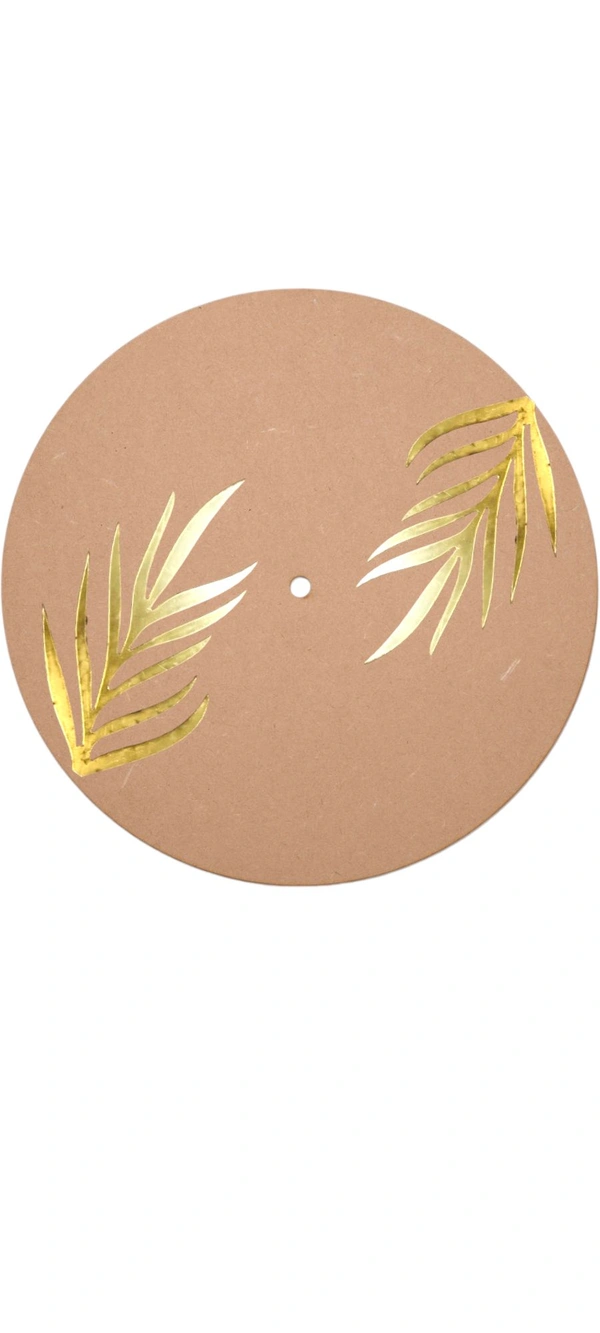 Mdf- Acrylic Clock  - 15"