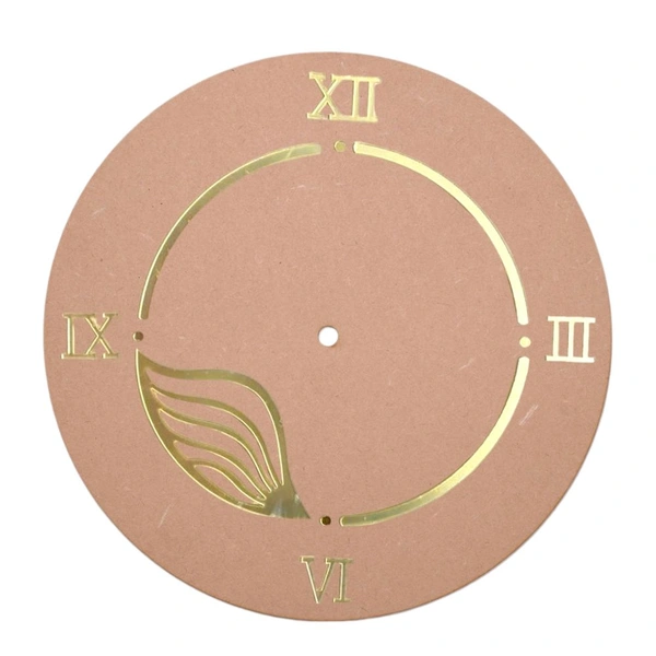 Mdf- Acrylic Clock  - 15"